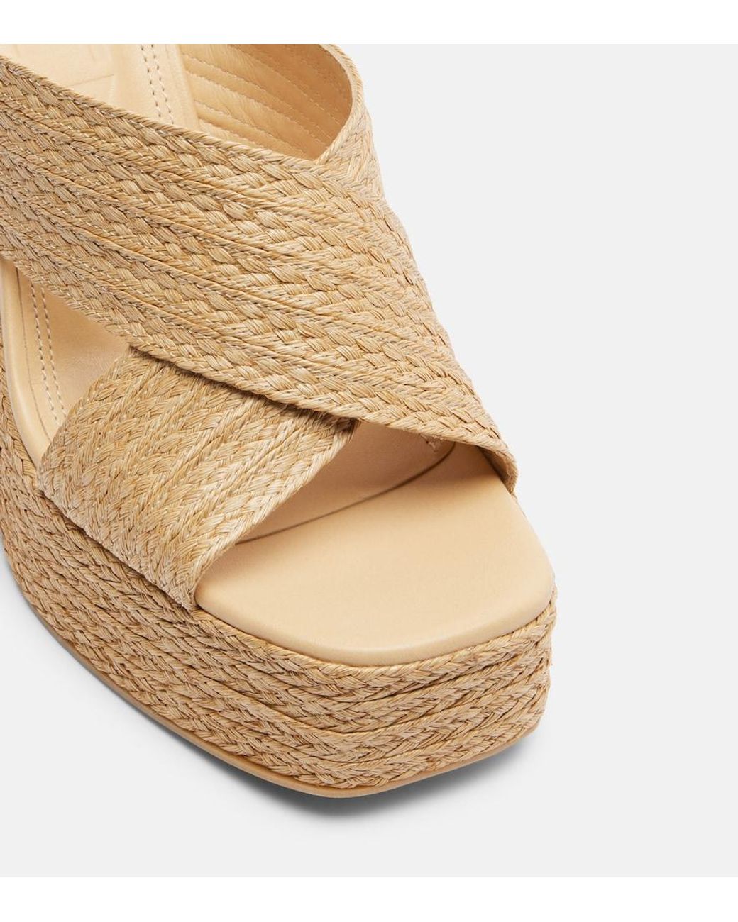 Souliers Martinez Natural Garda Raffia Sandals