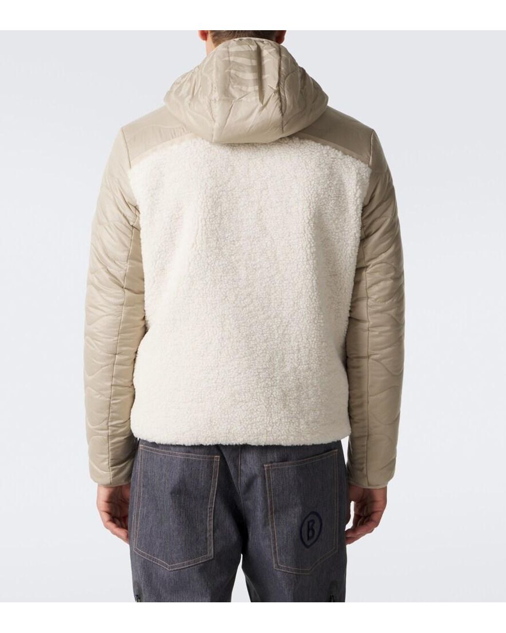 Bogner Natural Jarek Quilted Ski Jacket for men
