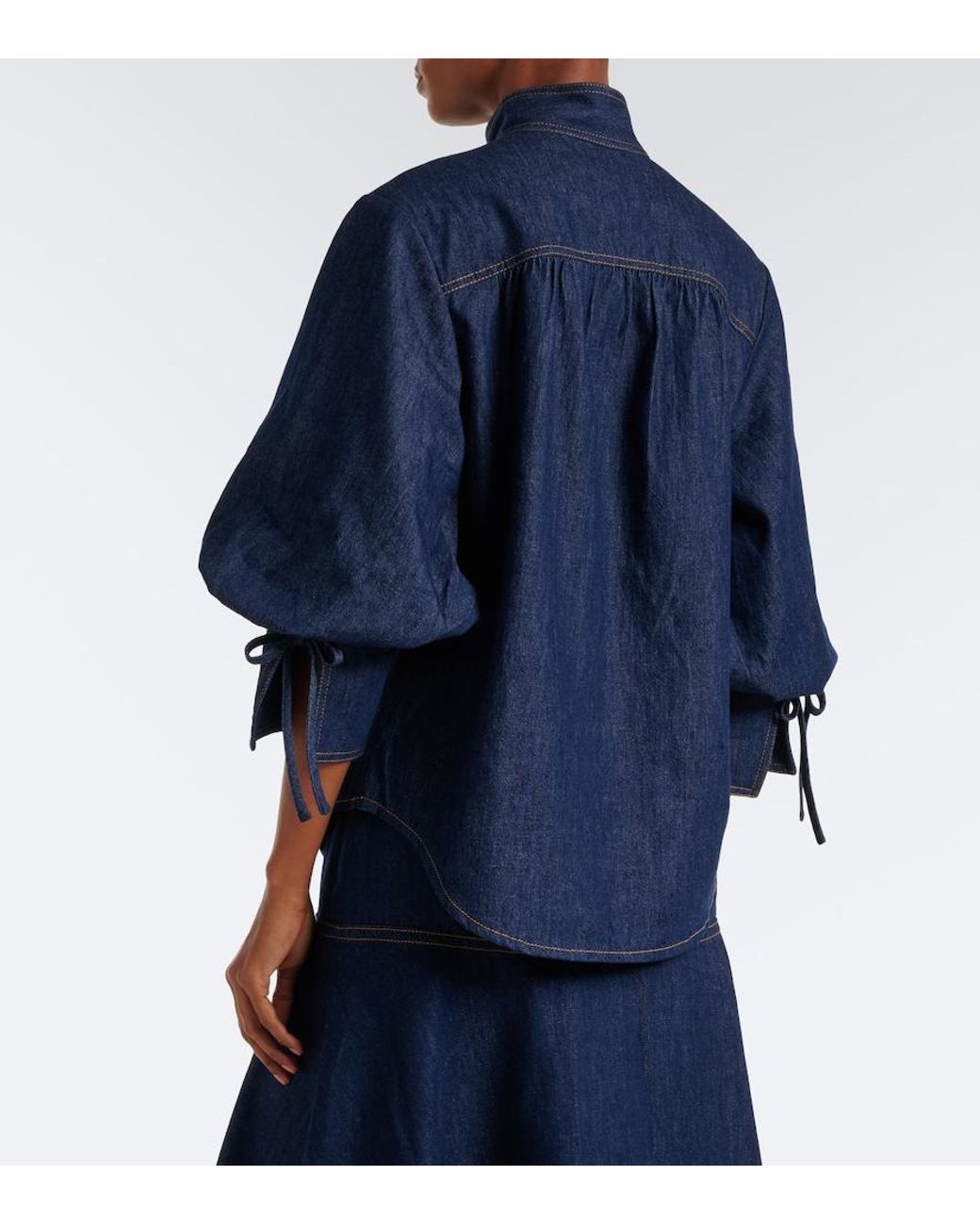 Zimmermann Blue Denim Blouse