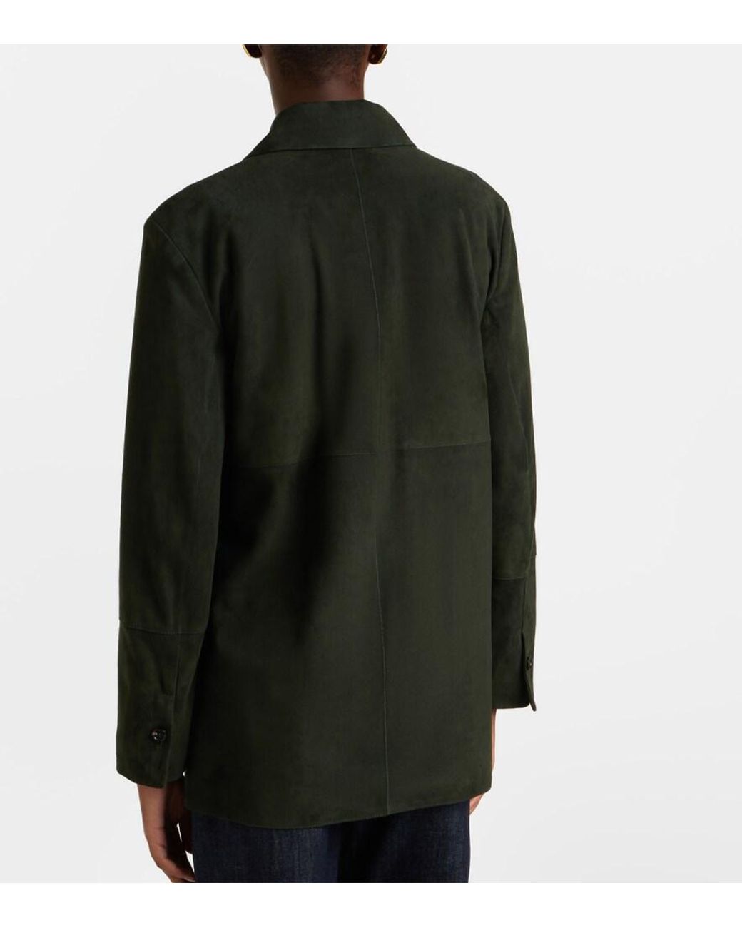 Max Mara Black Suede Jacket