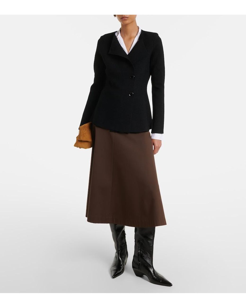 Proenza Schouler Black Sukki Jacket
