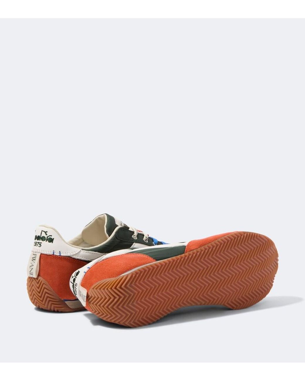 J.W. Anderson Blue X Diadora Equipe Leather Sneakers for men