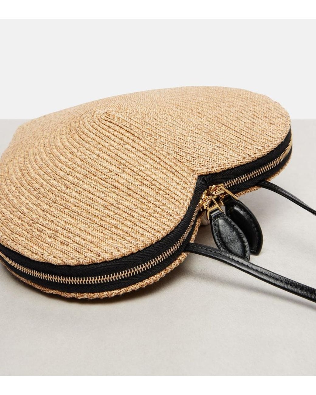 Alaïa Natural Le Cour Woven Crossbody Bag