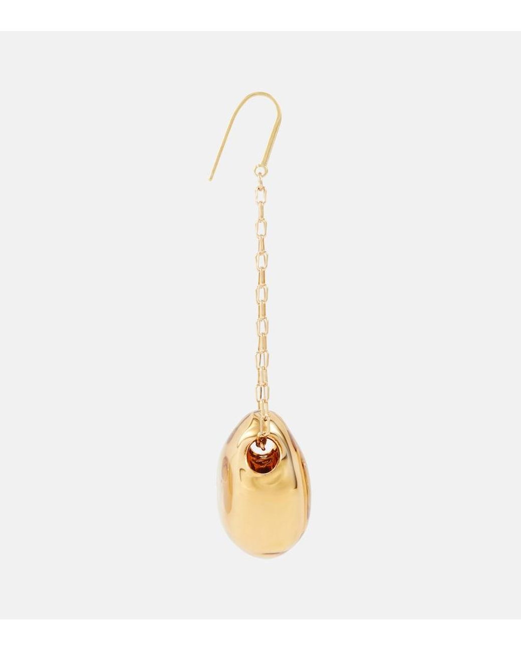 Pendientes Largos Bubble Isabel Marant de color Metallic