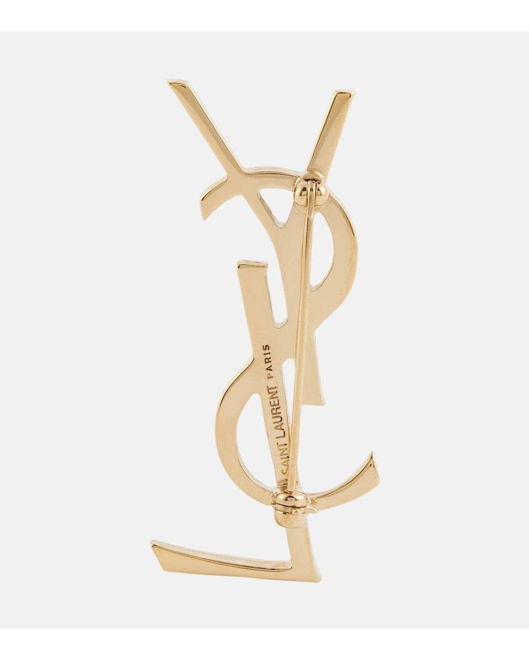 Saint Laurent Metallic Brosche