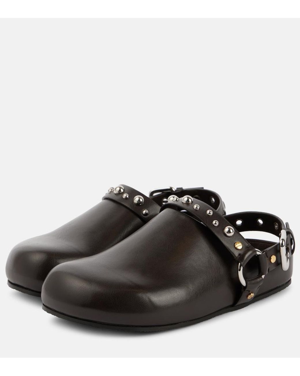 Stella McCartney Black Clogs Elyse Mit Nieten