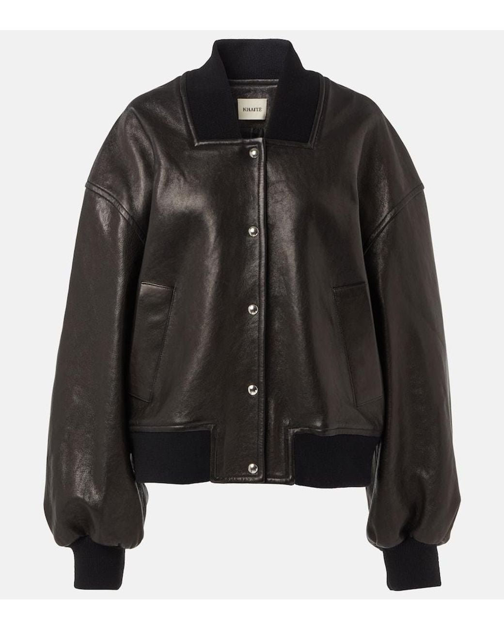 Spence Leather Bomber Jacket