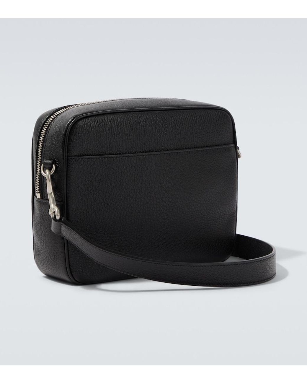 Saint Laurent White Spl Small Leather Shoulder Bag for men
