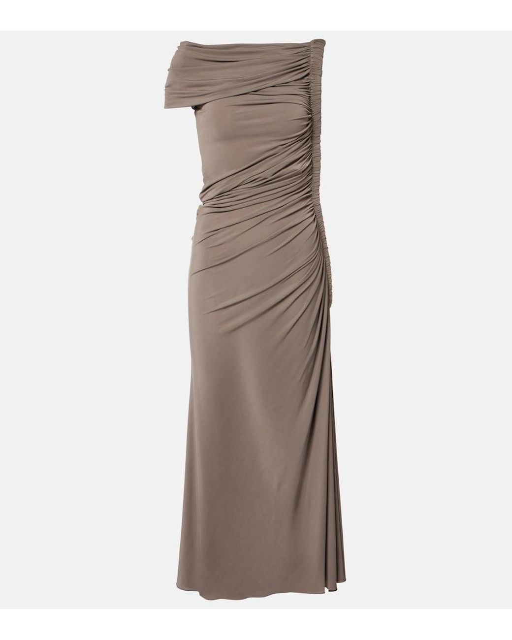 Alaïa Brown Midi Dresses
