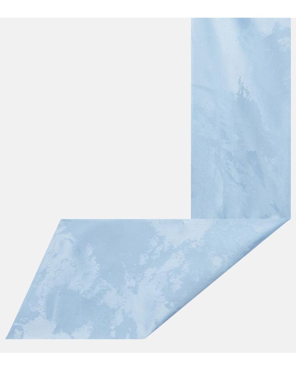 Balenciaga Blue Silk Scarf
