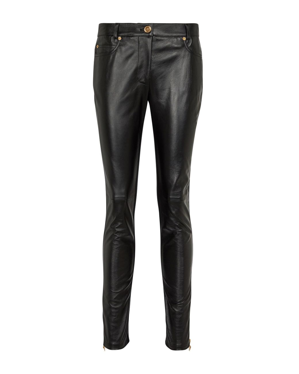 Versace Medusa Leather And Jersey 
