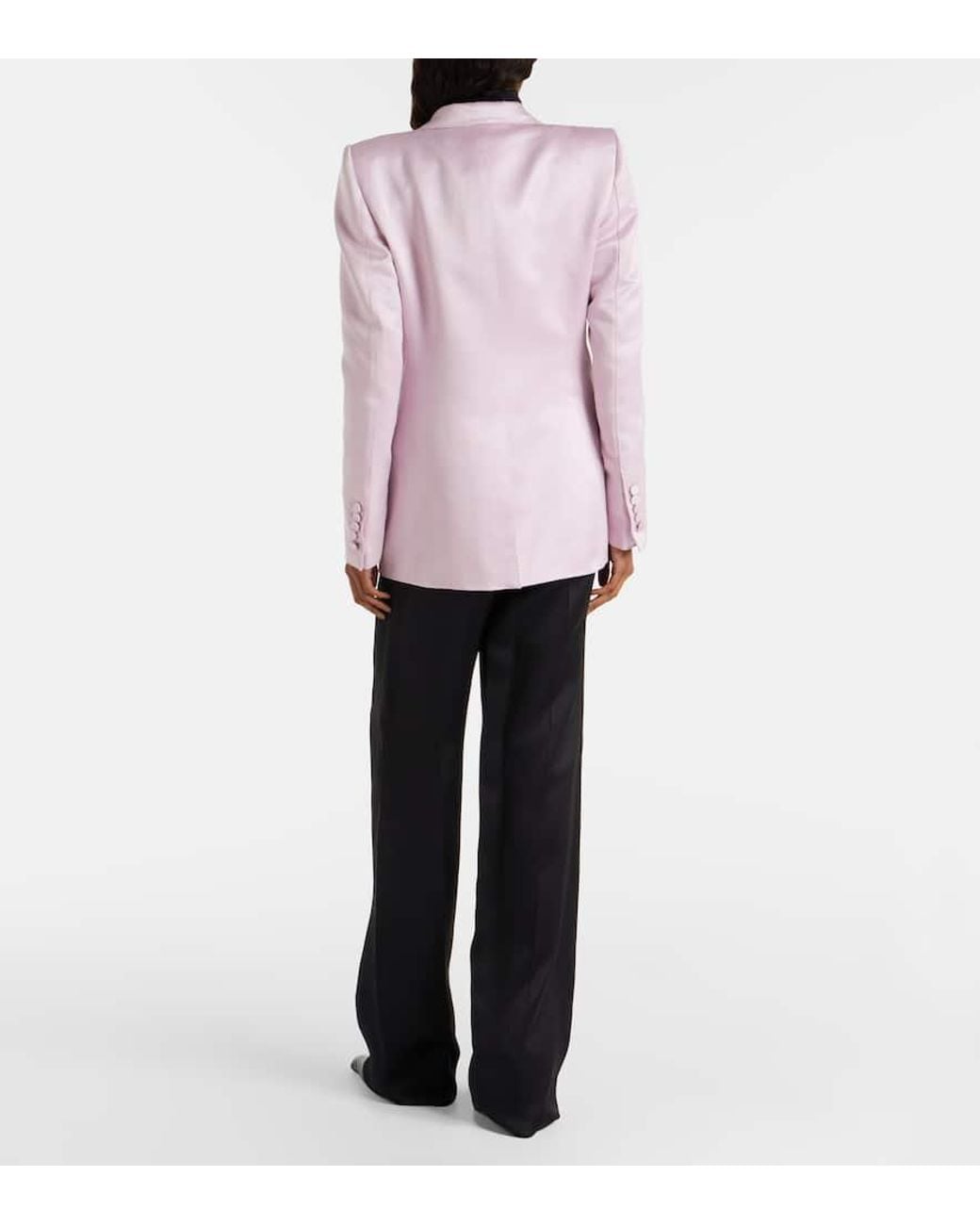 Tom Ford Pink Blazer Aus Baumwolle Und Seide