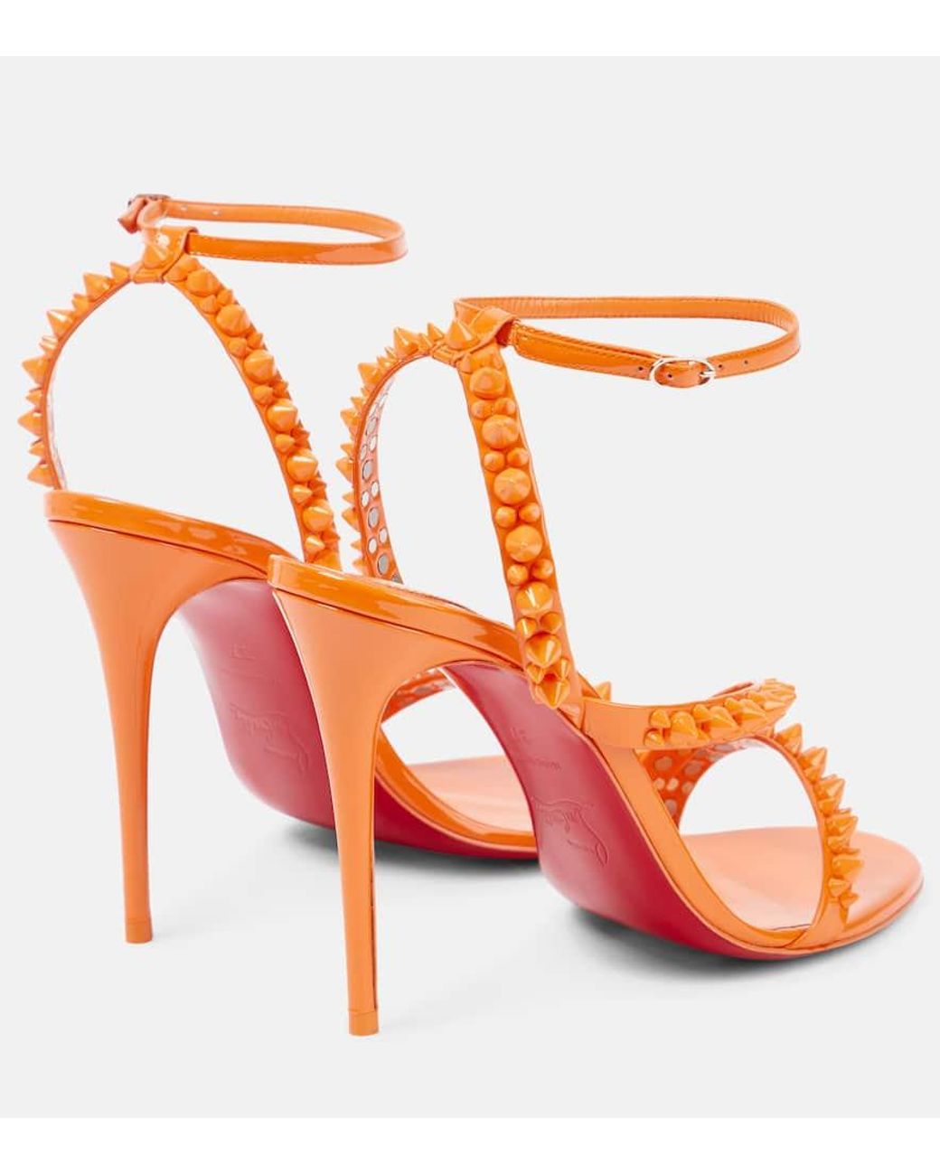Orange louboutins hot sale