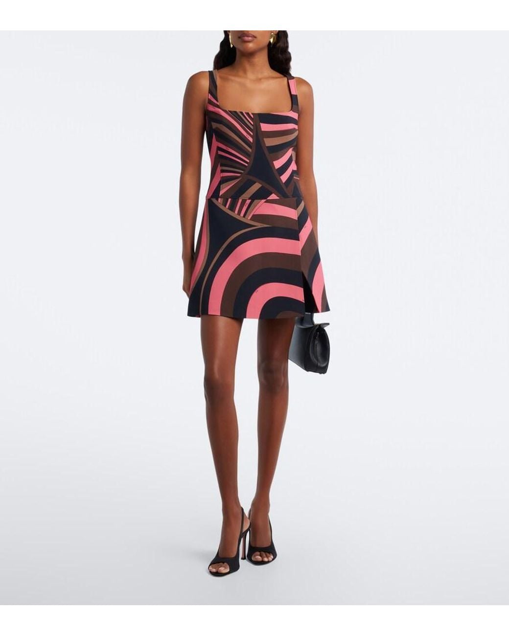 PUCCI Iride Cady Minidress in Red | Lyst