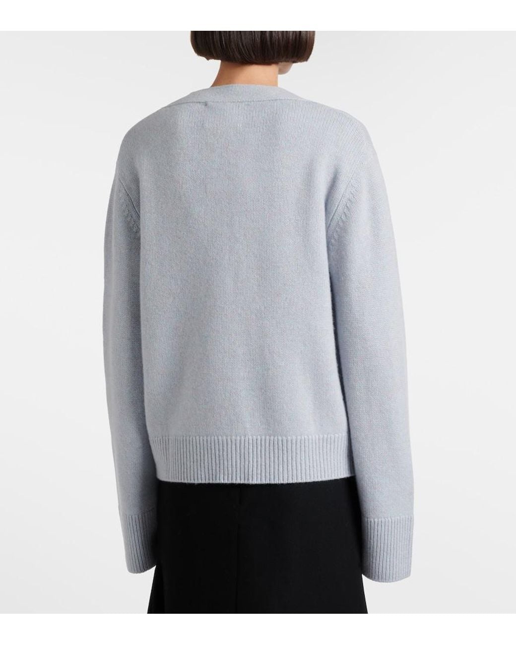 Lisa Yang Blue Danni Cashmere Cardigan