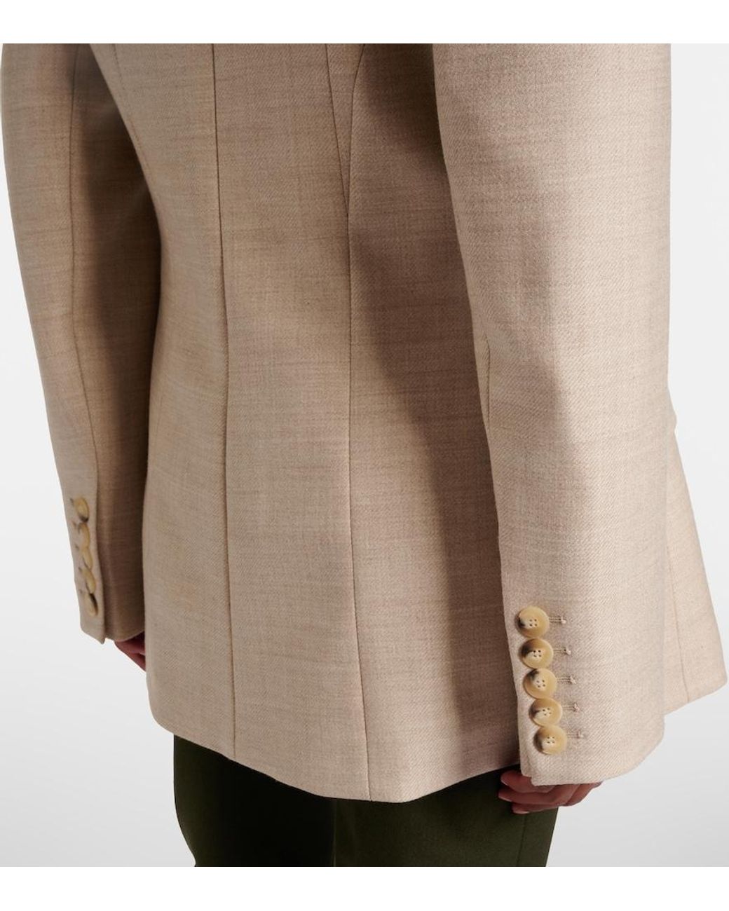 Joseph Natural Fallon Virgin Wool Blazer