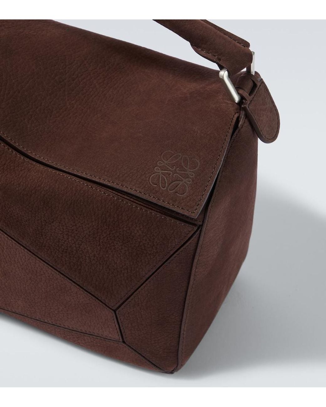 Loewe Tote Bag Puzzle Large Aus Leder in Brown für Herren