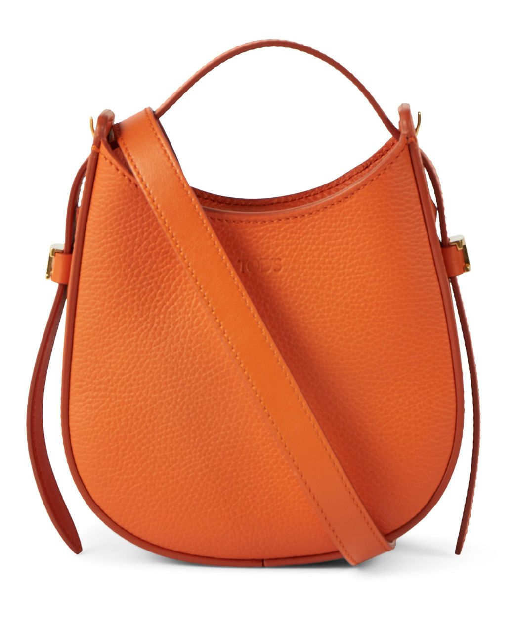 Tod's Oboe Leather Shoulder Bag in Orange | Lyst