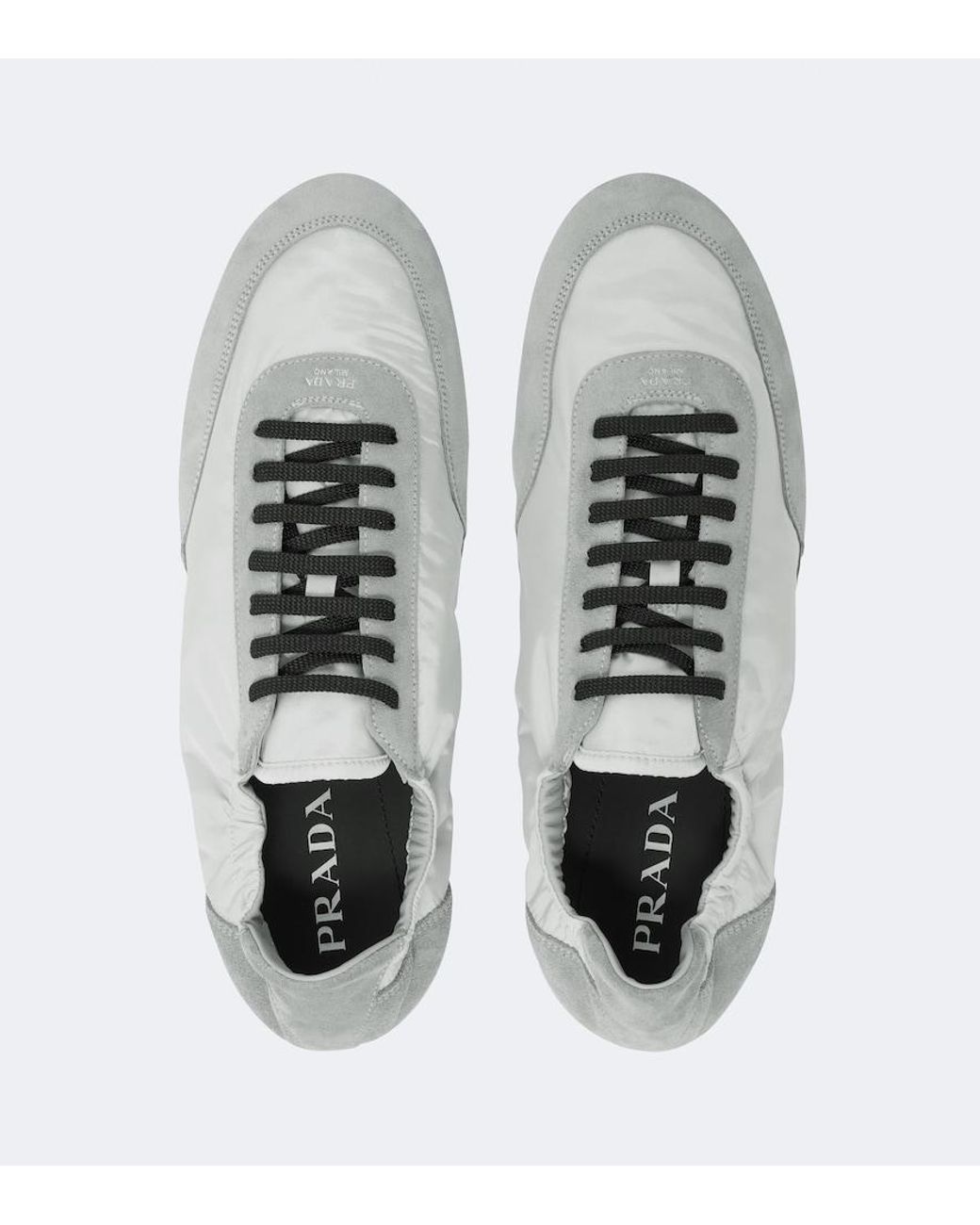 Sneakers Collapse di Prada in Metallic da Uomo