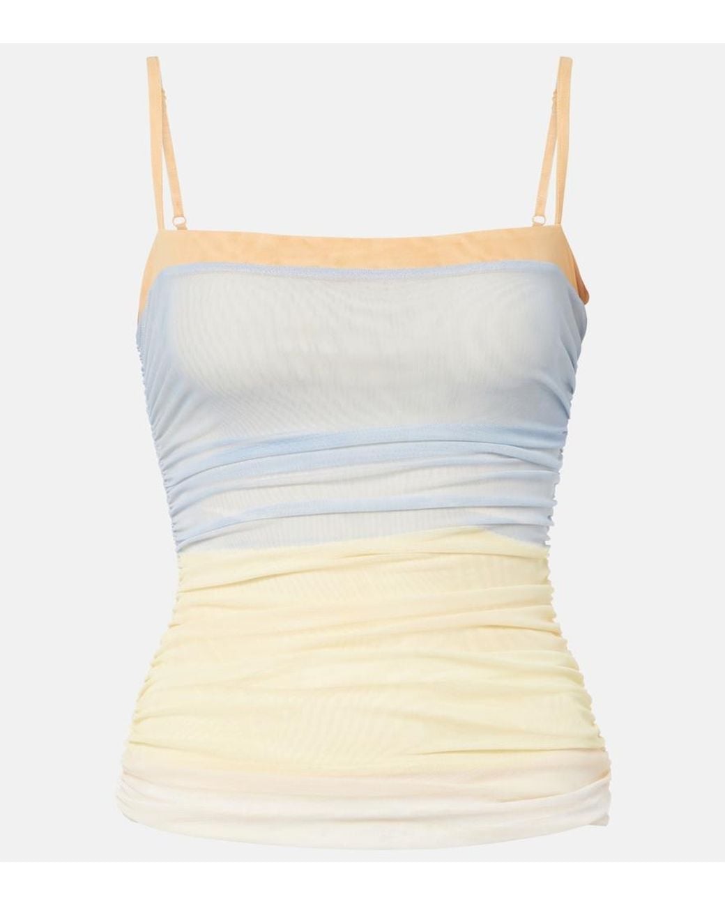 Sir Multicolor Printed Mesh Top