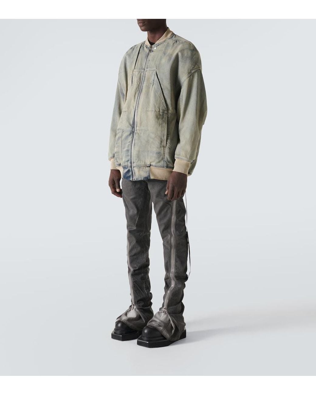 Rick Owens Black "Beatle Turbo Cyclops" Ankle Boots for men