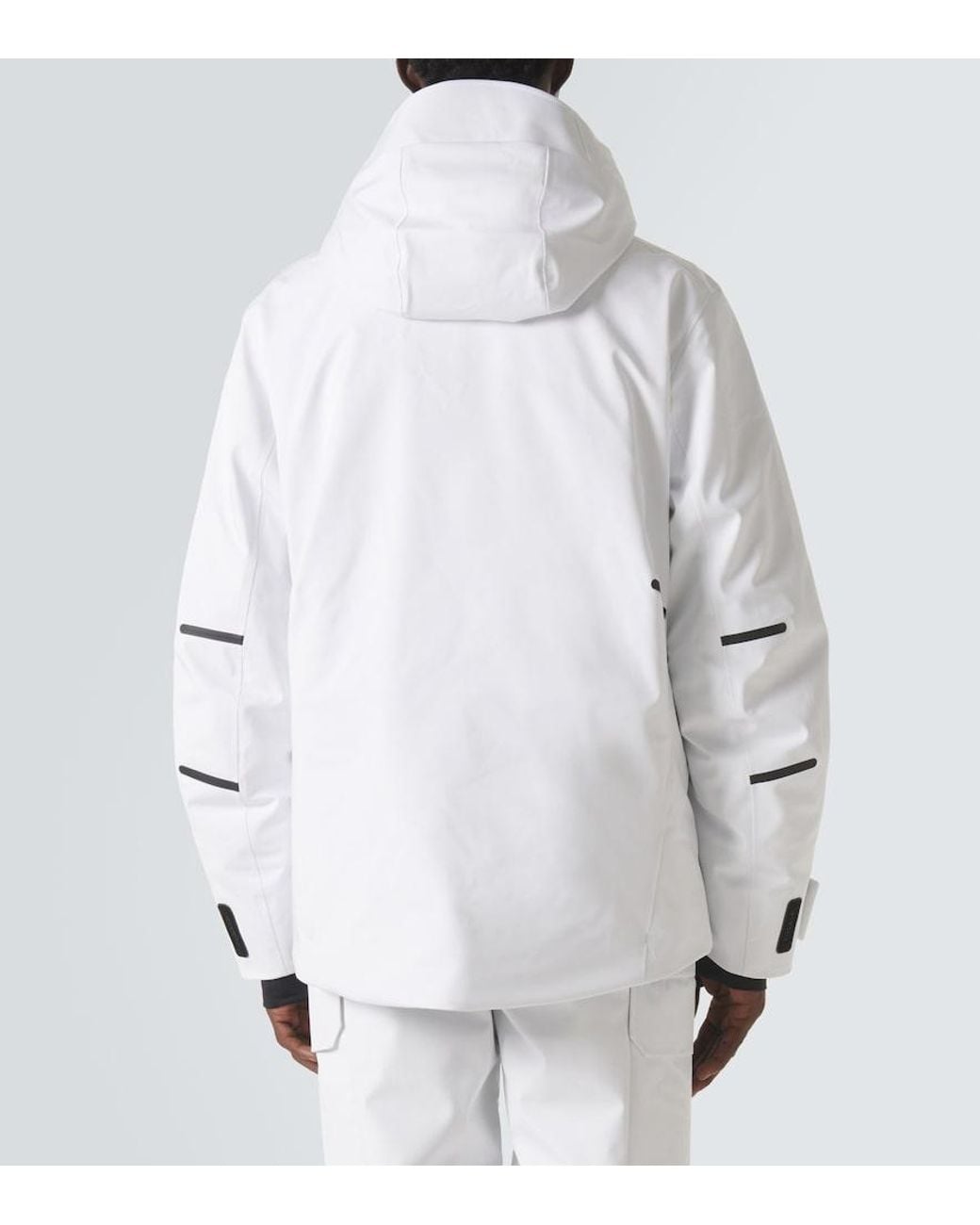 Fusalp White John Technical Twill Ski Jacket for men