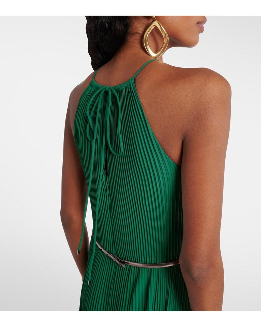 Max Mara Green Abito Gersa