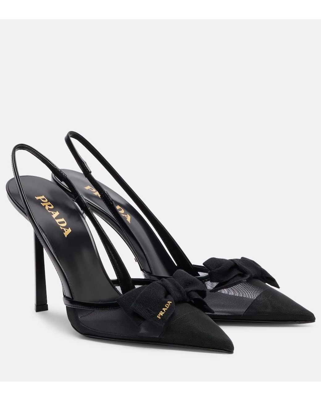 Pumps Slingback 100 di Prada in Black