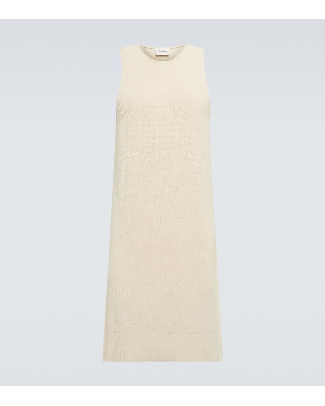 Nanushka Natural Zeno Cotton-Blend Tank Top for men