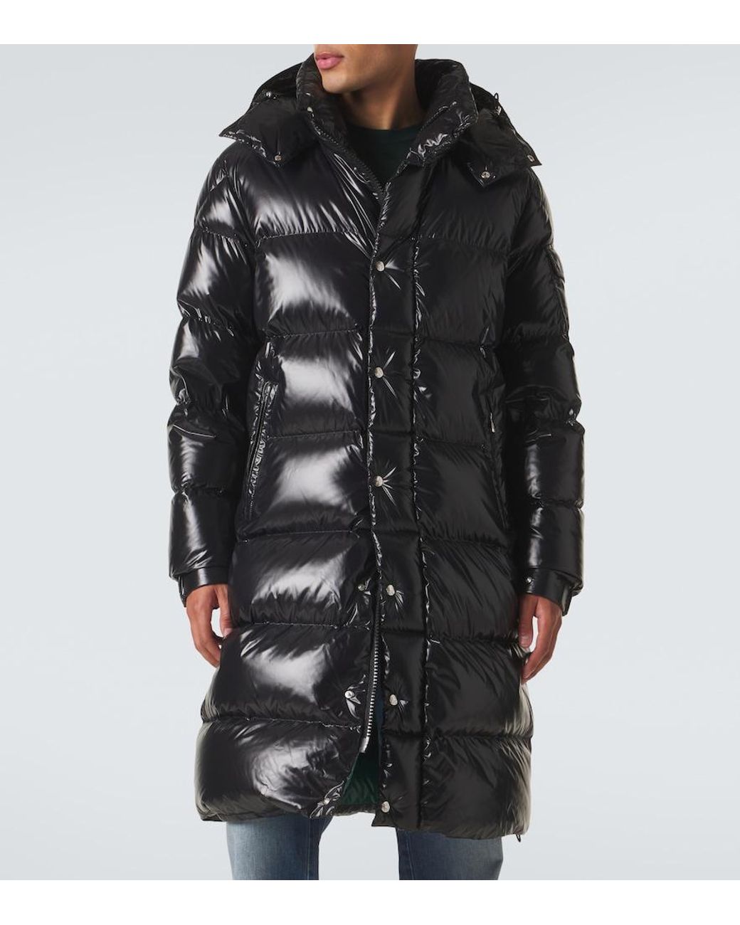 Moncler Black Hanoverian Down Coat for men