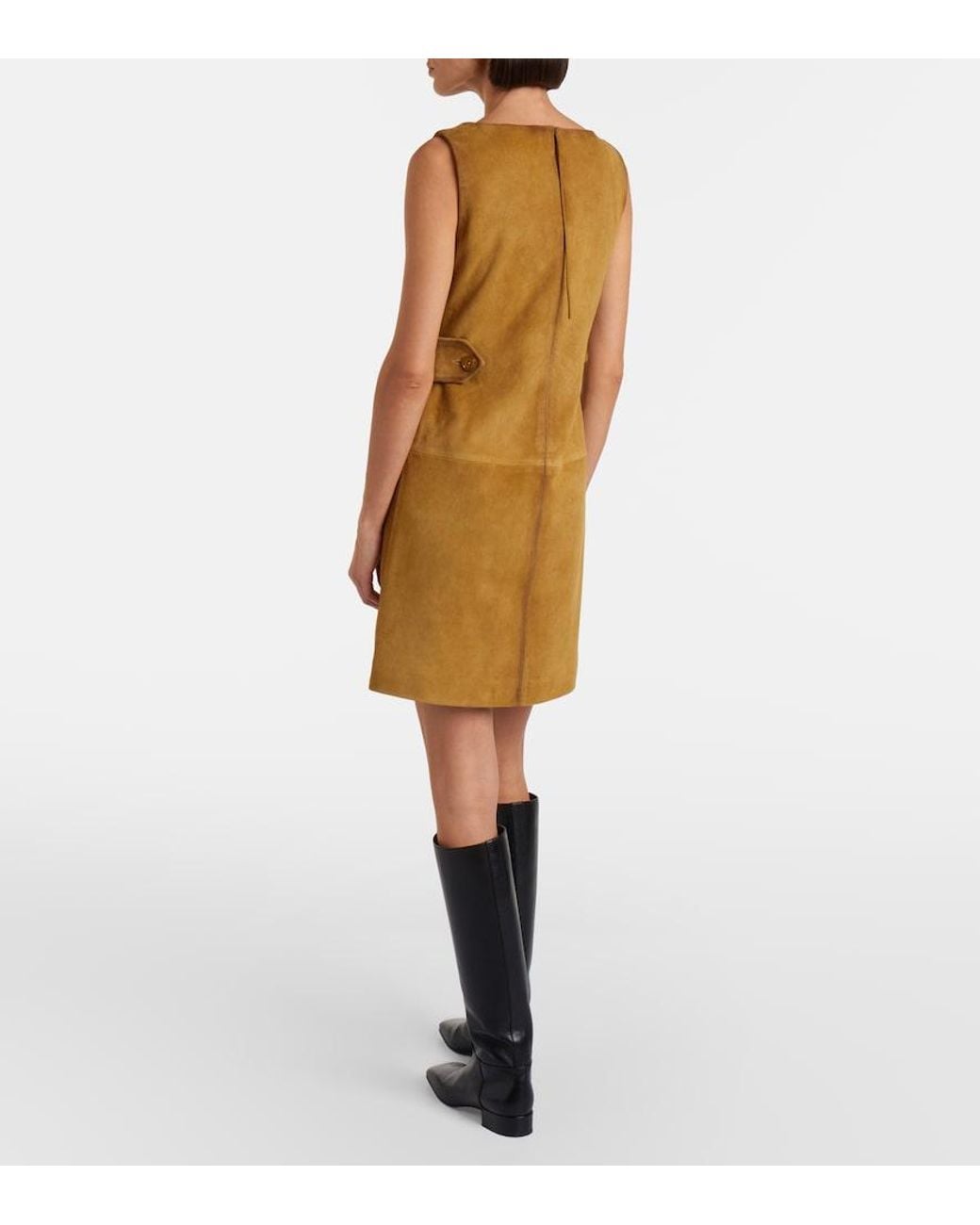 Dorothee Schumacher Multicolor Suede Minidress