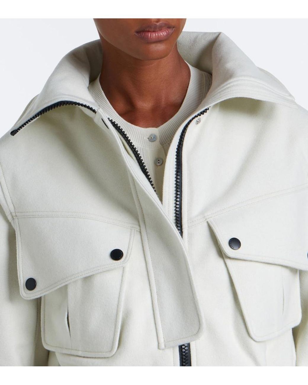 CORDOVA White Telluride Belted Wool-Blend Ski Suit