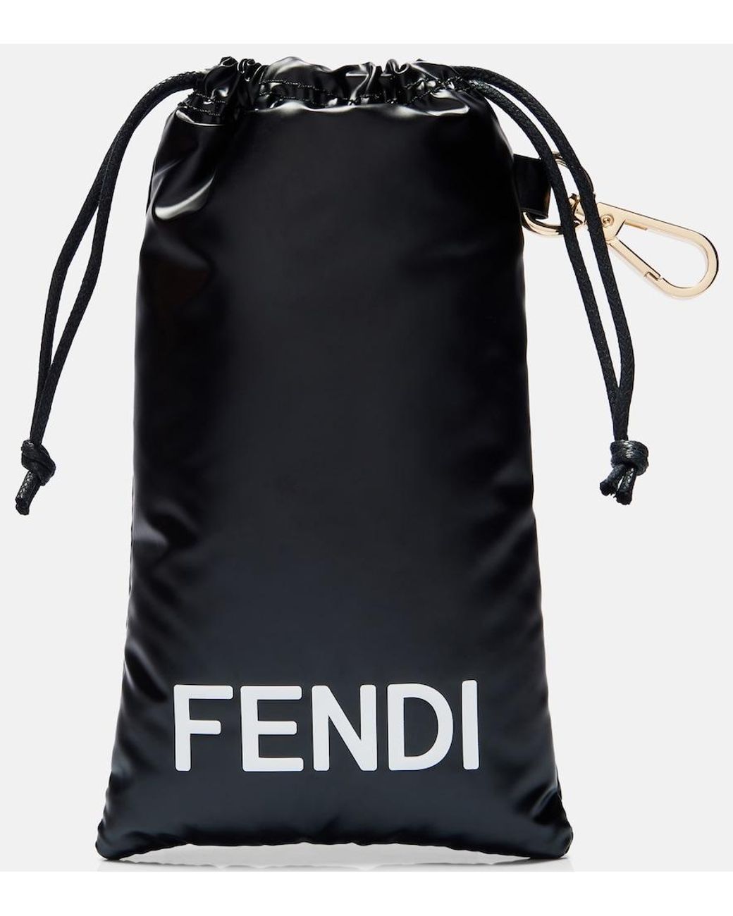 Fendi Gray First Crystal Oval Sunglasses