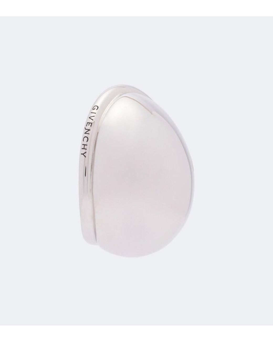 Givenchy White Ohrringe Sculpt