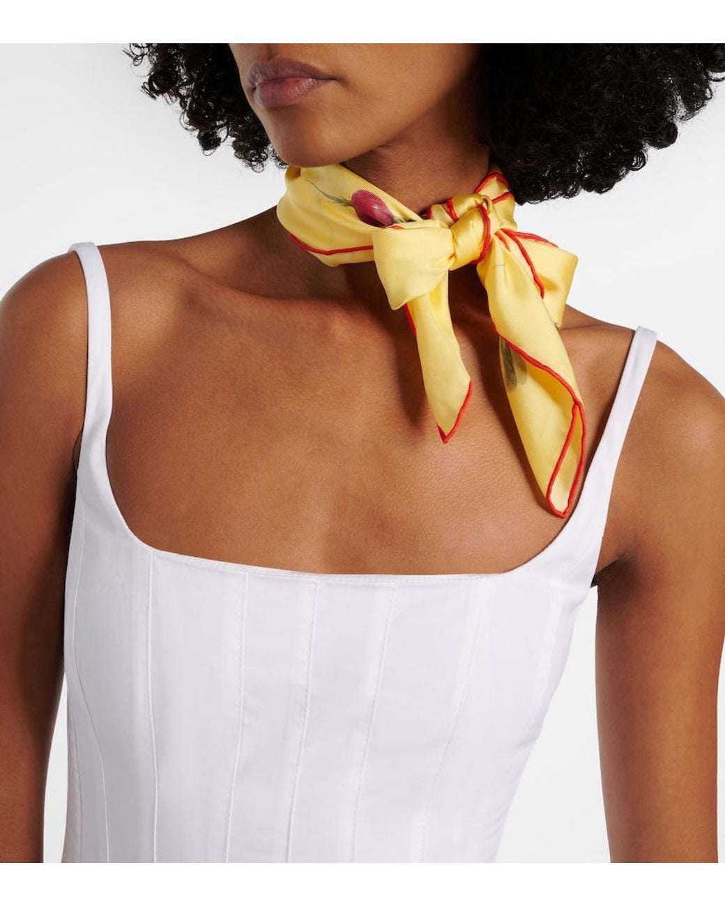 Sciarpa Raddish di Jacquemus in Metallic