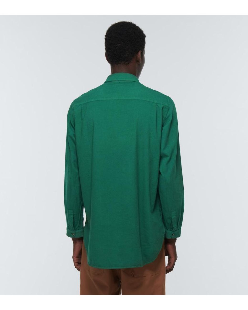 Adish Green X The Inoue Brothers Cotton Shirt for men