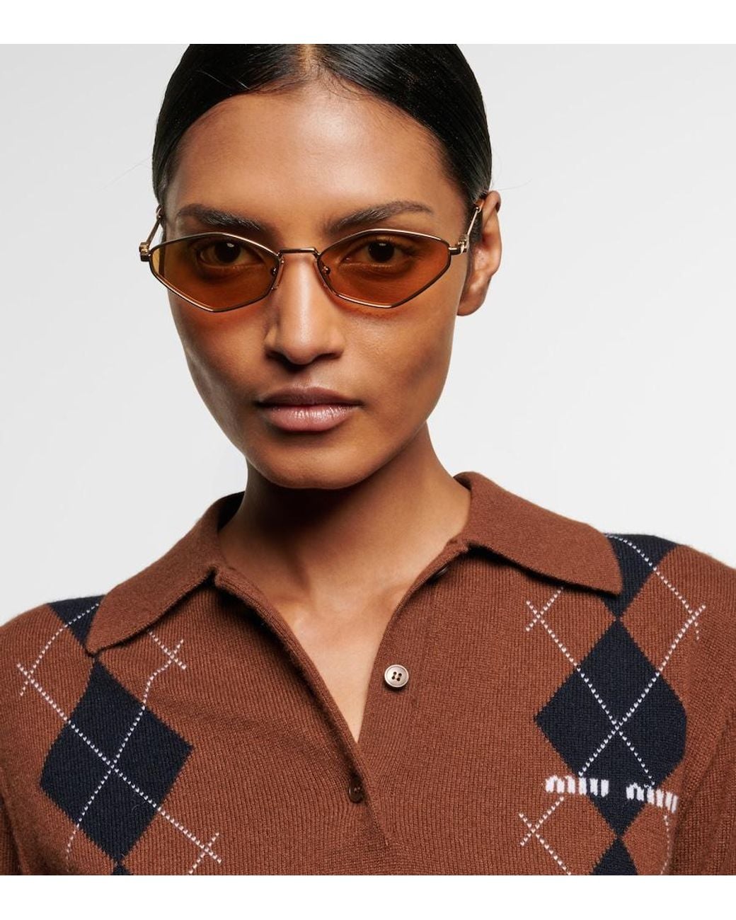 Miu Miu Natural Miu Regard Sunglasses