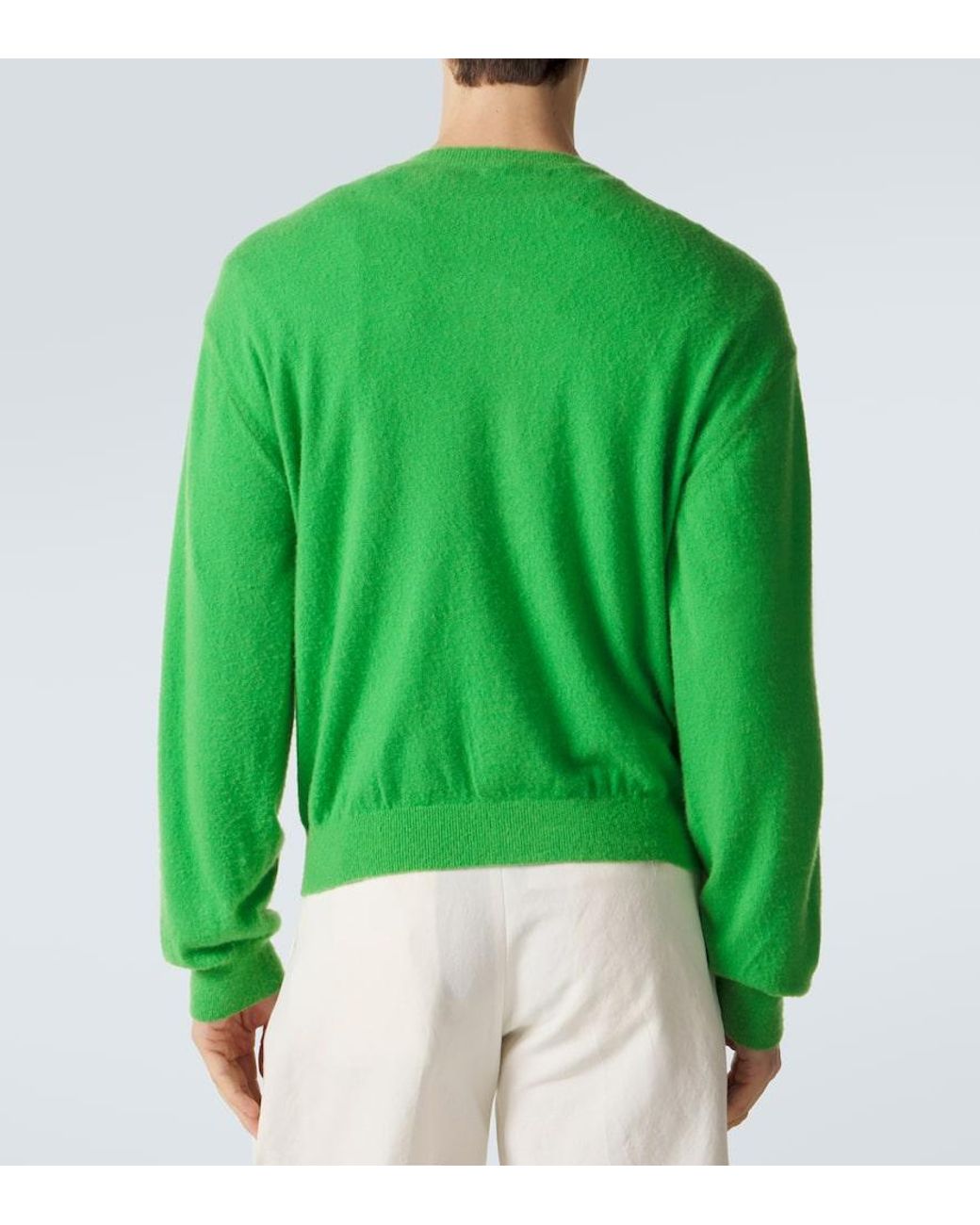 Cardigan di Auralee in Green da Uomo