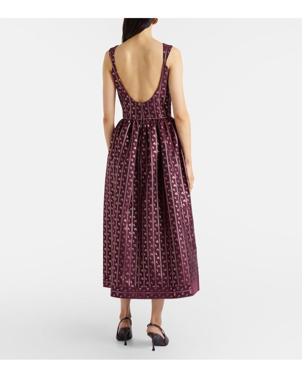 Robe Midi Apple Markarian en coloris Purple