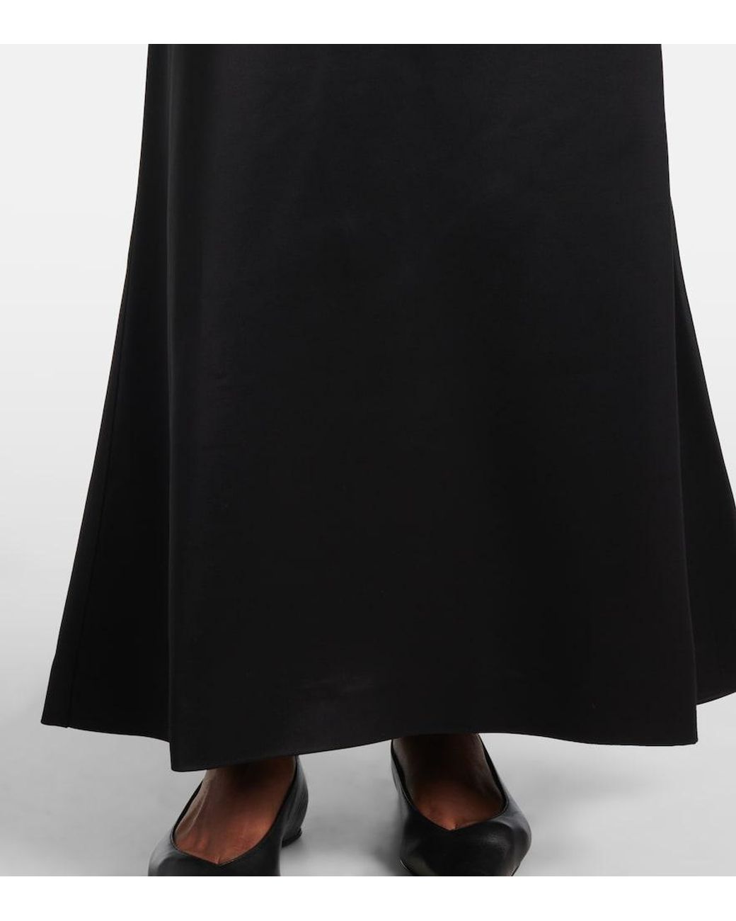 FFORME Black Devora Deconstructed Maxi Dress