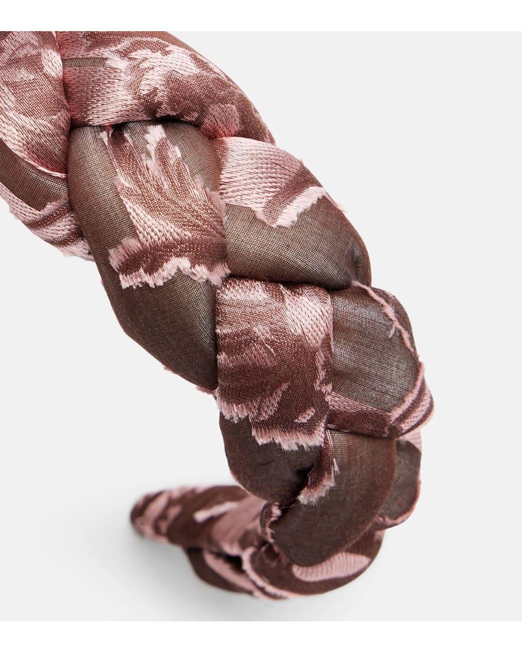 LaDoubleJ Pink Rapunzel Jacquard Headband