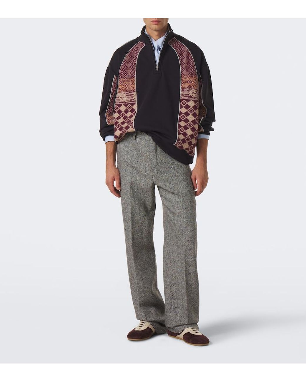 Pullover di Dries Van Noten in Black da Uomo