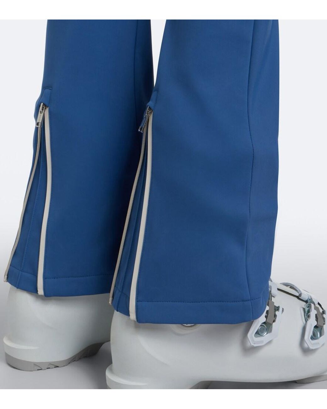 Yves Salomon Blue Flared Ski Pants