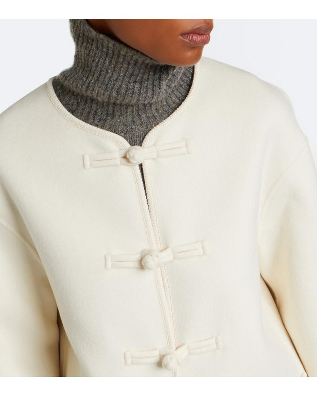 Rohe Natural Marie Wool Jacket
