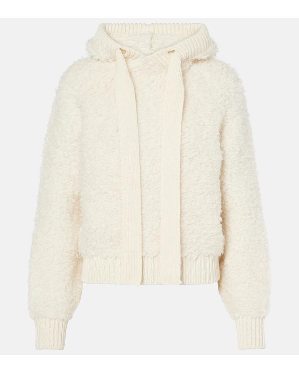 Jet Set Natural Jennifer Wool-Blend Hoodie
