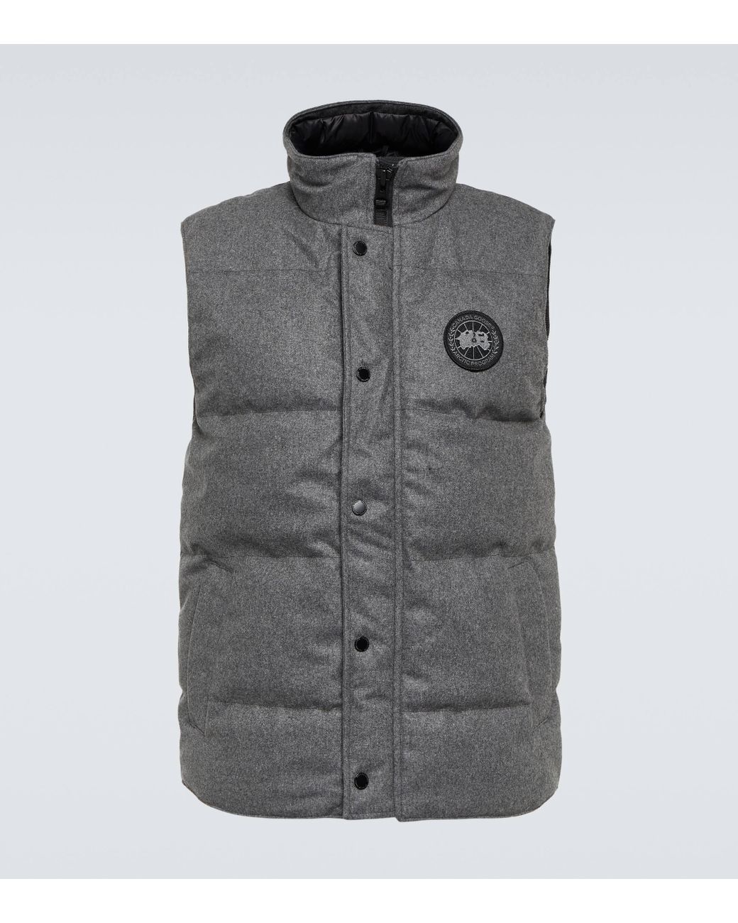 Grey canada 2025 goose vest