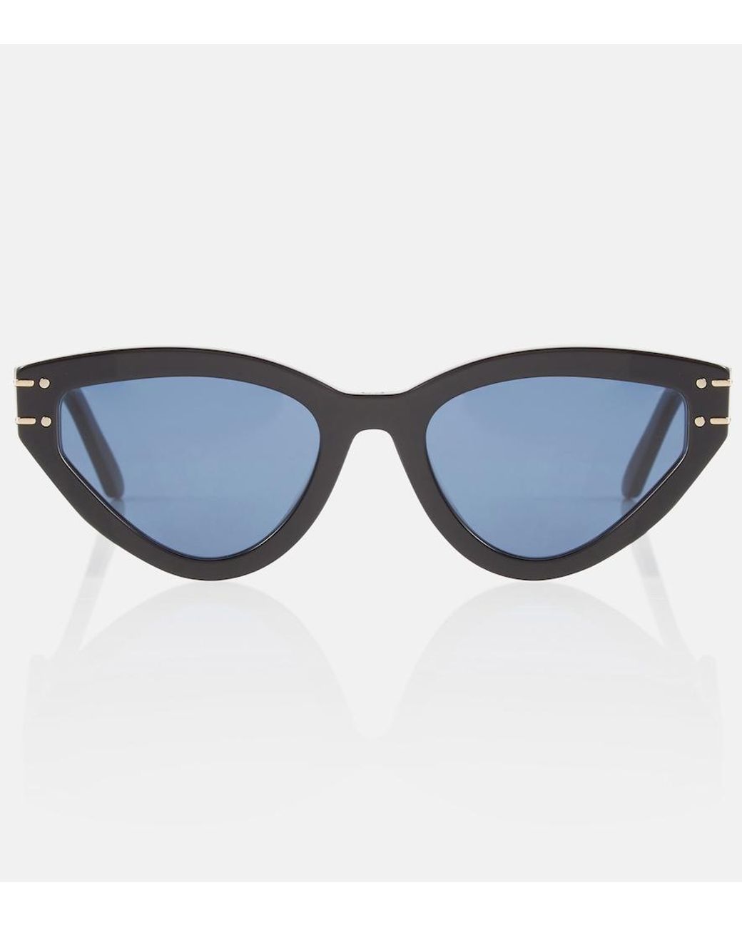 Dior Blue Diorsignature B2u Cat-eye Sunglasses