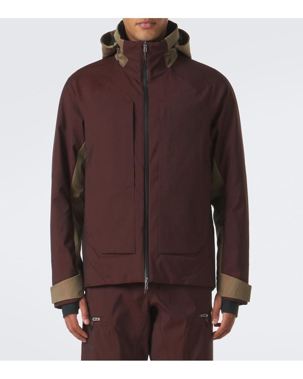 Sease Brown Trace 2.0 Wool-Blend Down Ski Jacket for men