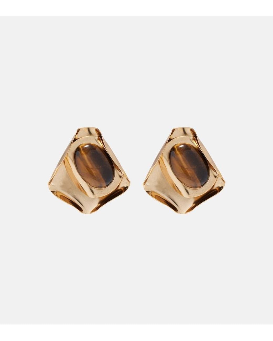 Jennifer Behr Metallic Kendall Embellished Earrings