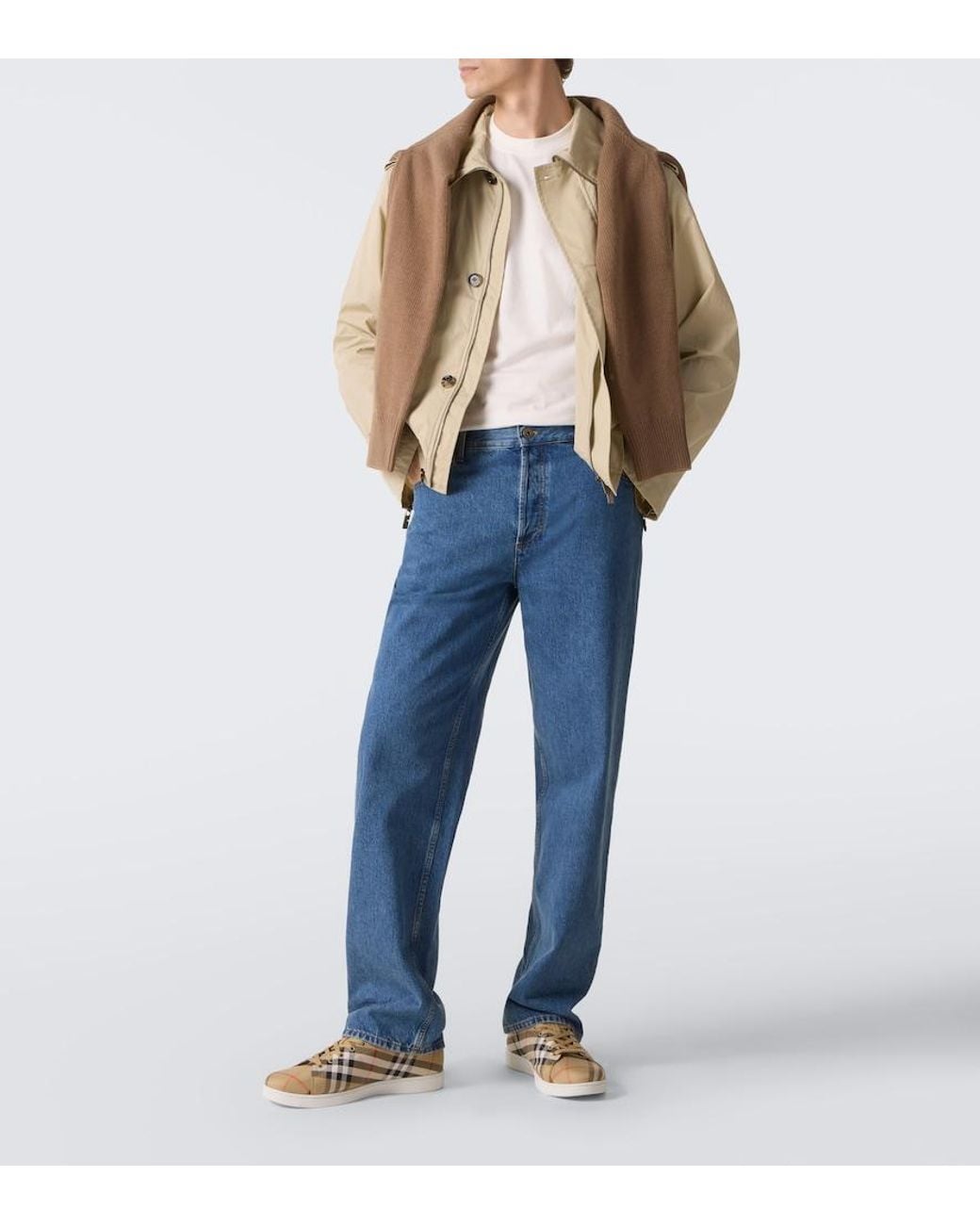 Burberry Brown Sneakers for men